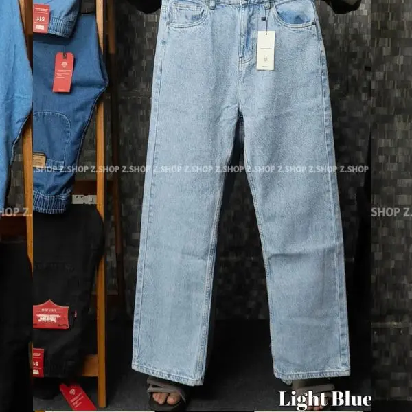 Light 4 Pocket Denim Baggy Jeans Pant