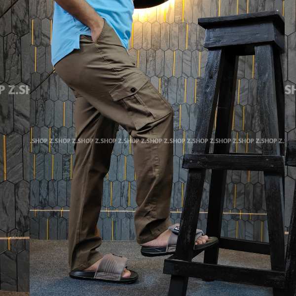 Brown 6 pocket belt loop