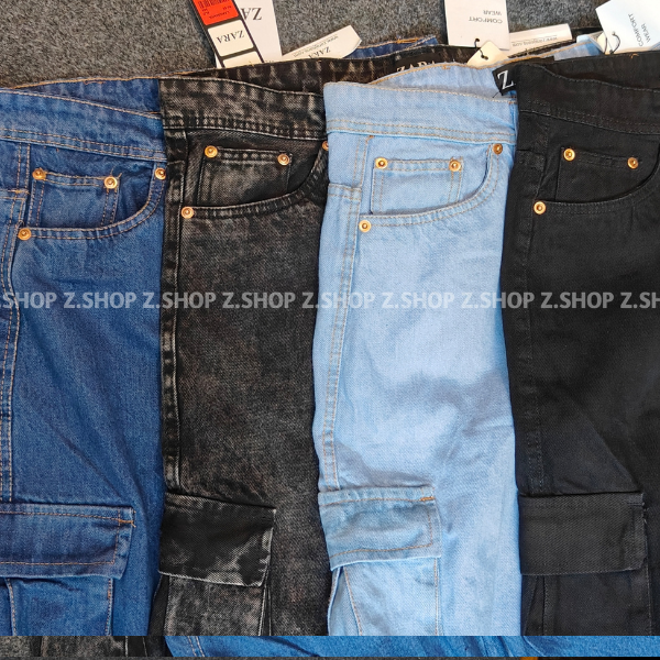 Baggy 6 pocket jeans 4 piece combo