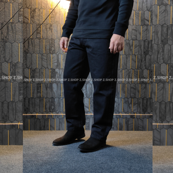 4 pocket denim Black