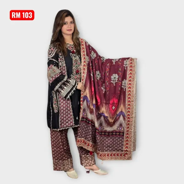 Farshi Pant Three Piece