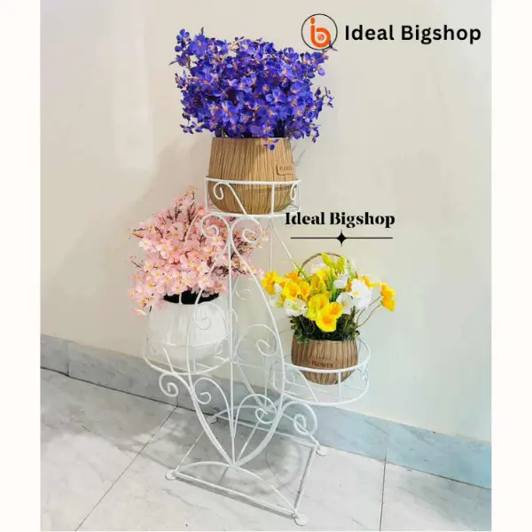 ইউনিক ডিজাইন থ্রি টব স্ট্যান্ড