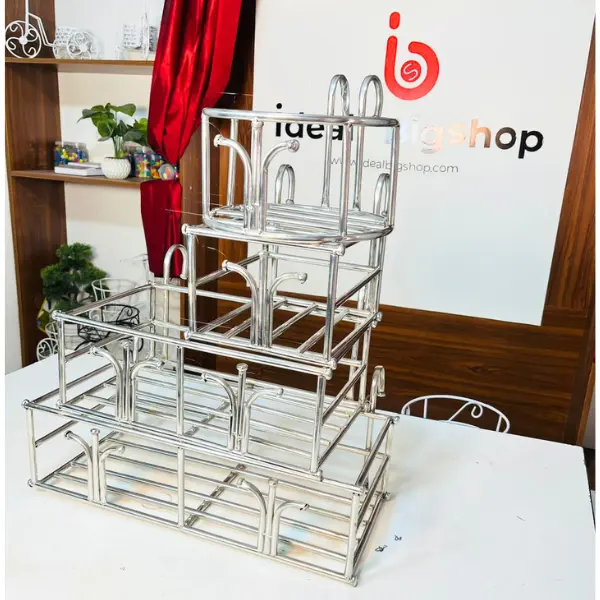 ছোট কম্বো ৪ পিসের এস এস হ্যাঙ্গিং স্ট্যান্ড