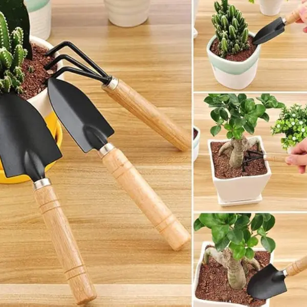 ছোট ৩ পিস গার্ডেন টুল সেট