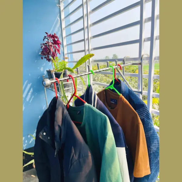 SS কাপড় শুকানো হ্যাঙ্গার