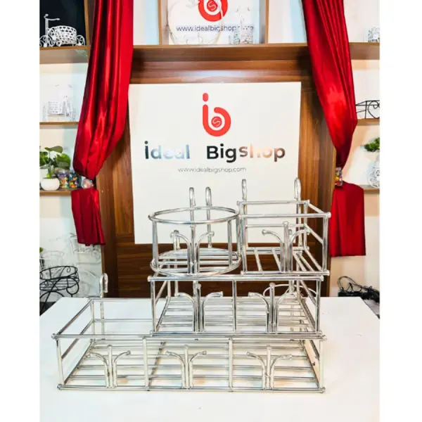 মাঝারি কম্বো ৪ পিসের এস এস হ্যাঙ্গিং স্ট্যান্ড