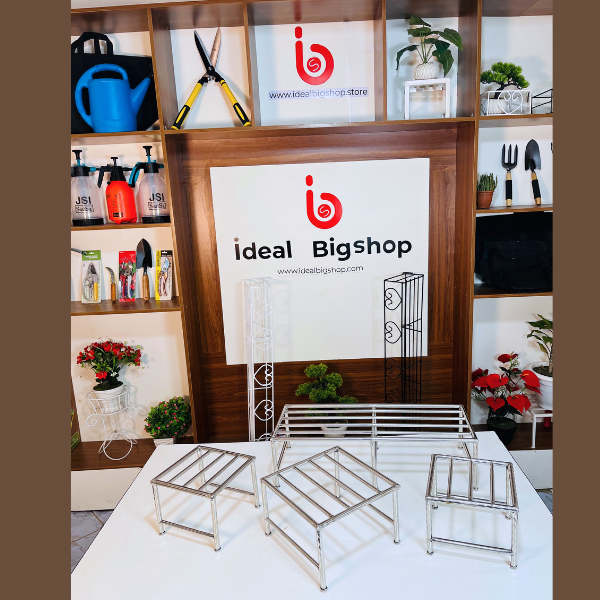 ছোট  কম্বো ৪ পিস এস এস বেঞ্চ টব স্ট্যান্ড