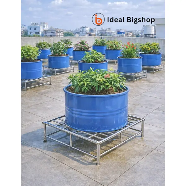 এস এস - 20-20-6  জিও ব্যাগ/হাফ ড্রাম স্ট্যান্ড