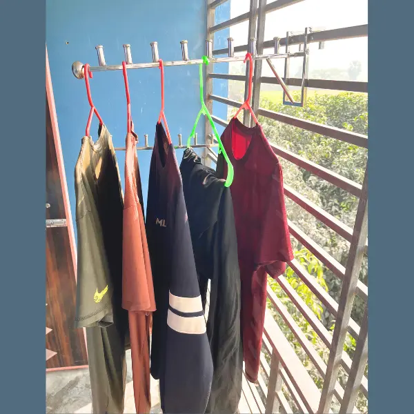 SS কাপড় শুকানো হ্যাঙ্গার