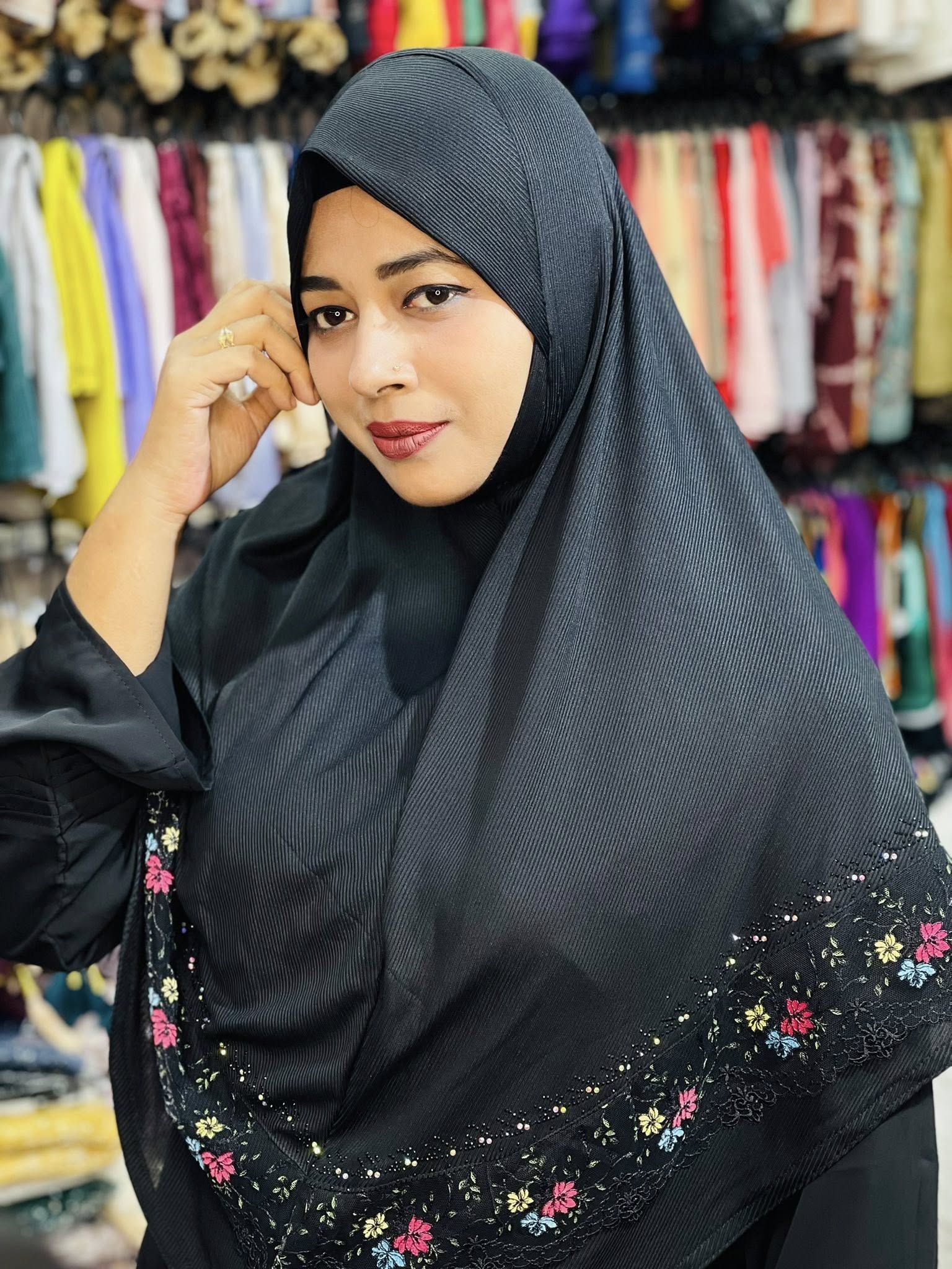 Special Black Edition of Ready Hijab
