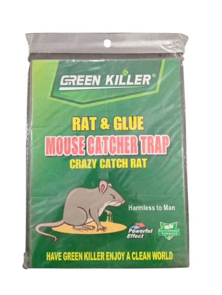 Green Killer Rat & Glue Mouse Catcher Trap!