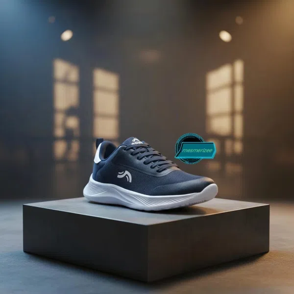 Running Shoes Mesh Sneakers for Men (crivit navy-02)