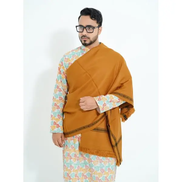 Camel Colour Luxury Shaal -142