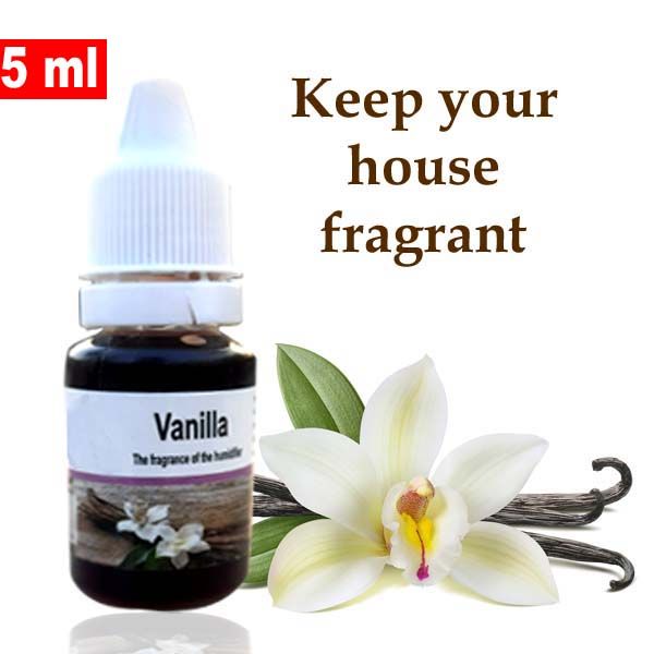 Vanilla Humidifier Flavour 5 ml , 100 % natural Fragrabce oil to mix with water 5 ml