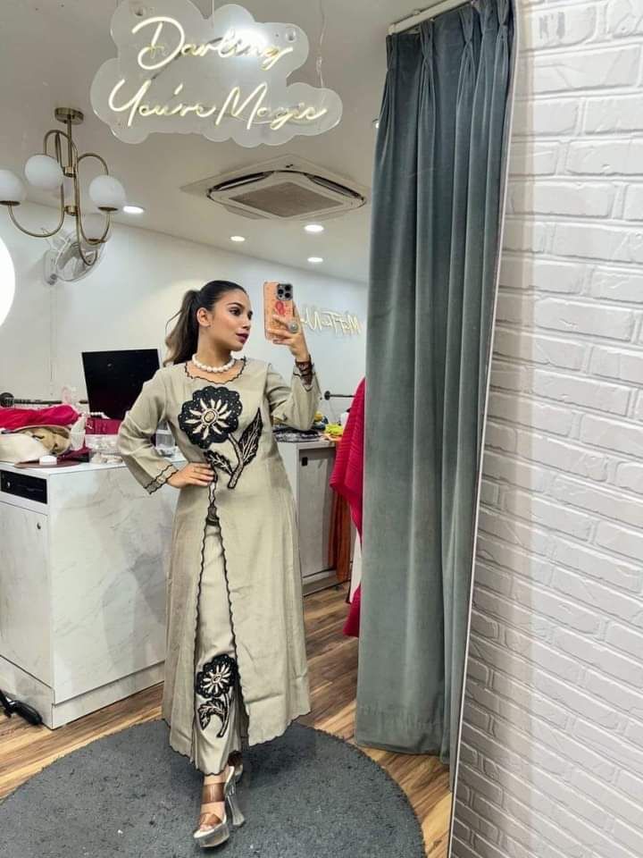 Butterfly cord-2 pics set -white Colour-2