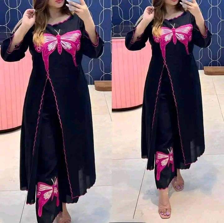 Butterfly cord-2 pics set -white Colour-2