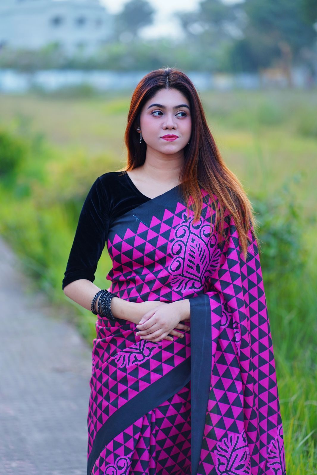 মাদুরি মালা শাড়ি 💝