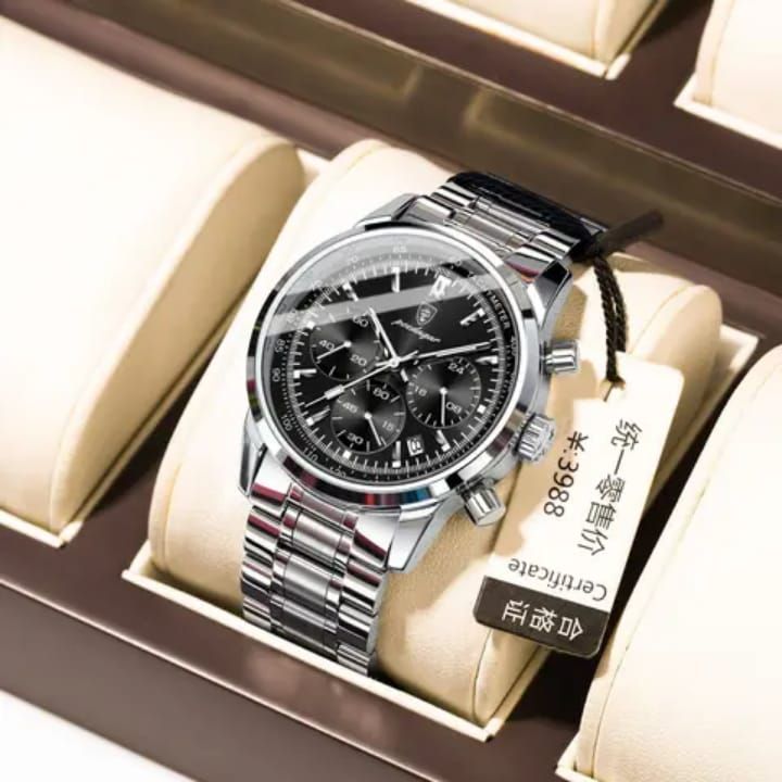 Poedagar 921 💯% Luxury Quality Chronograph Men’s Quartz Watch