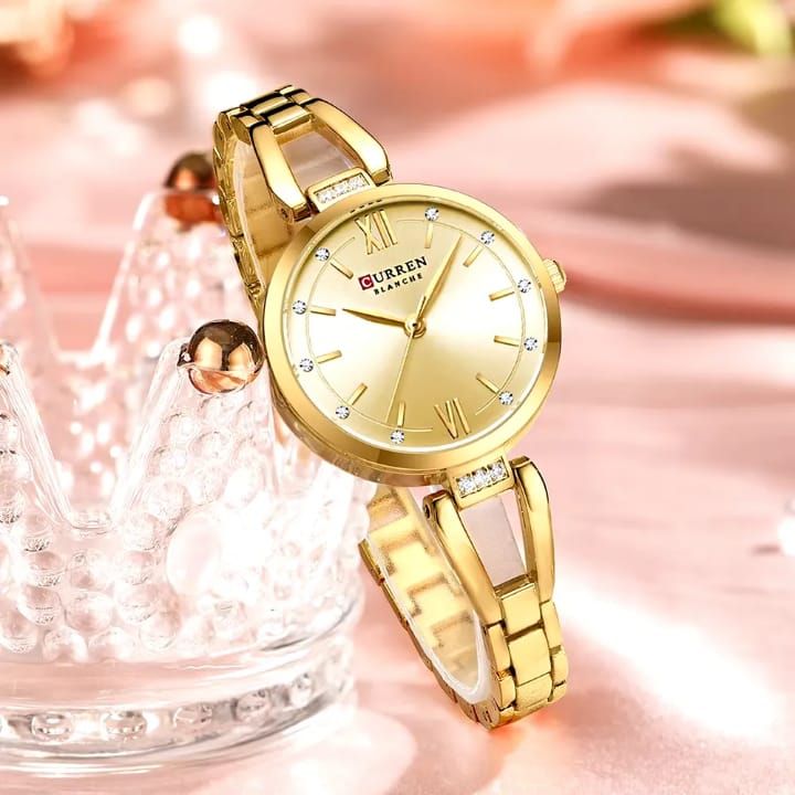 CURREN 9092 New Rhinestone Fashion Women Elegant Quartz Watch
