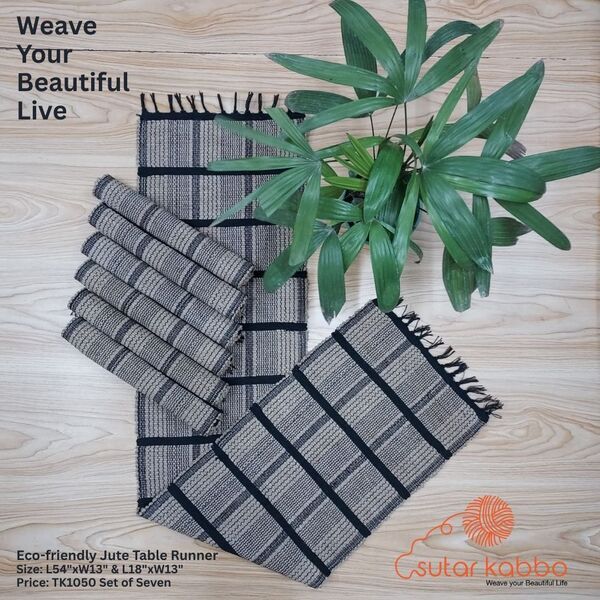 Eco-friendly Jute Table Runner