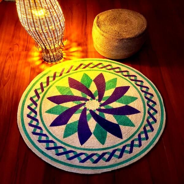 Round Jute Rug