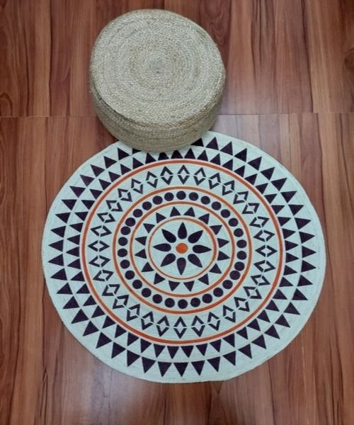Round Jute Rug