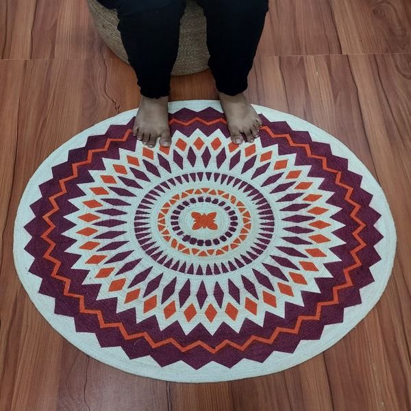 Round Jute Rug