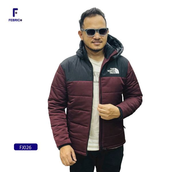 Exported Insulated Zipper Premium Hoodie Jackets for Men Black & Koliza Combination