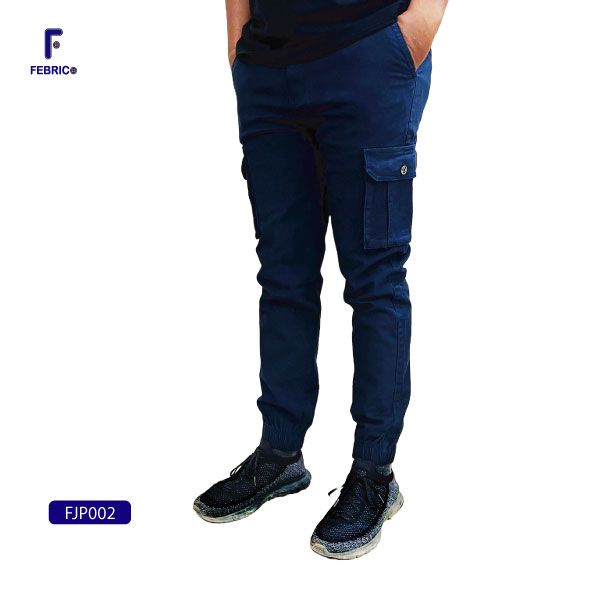 Men's Premium Casual Joggers Blue Colour FJP002