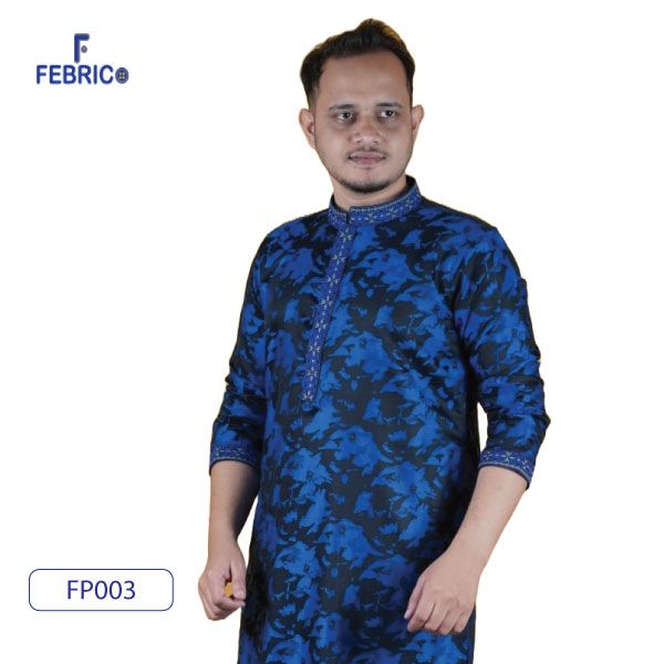 Premium China Micro Fabric Blue