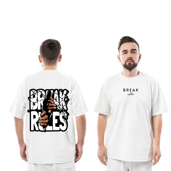 Break Rules Drop-Shoulder T-shirt