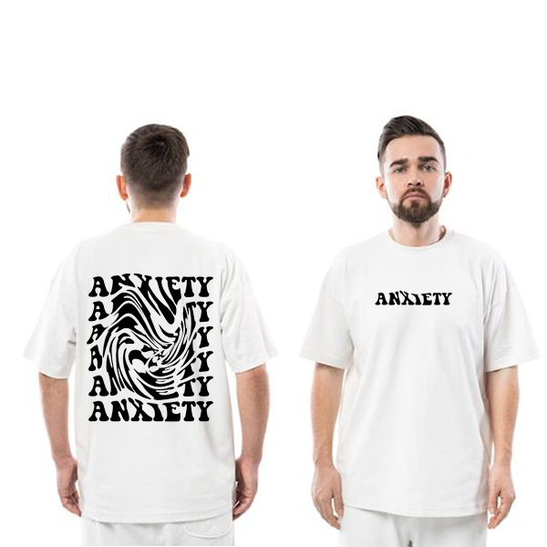 ANXIETY White T-Shirt