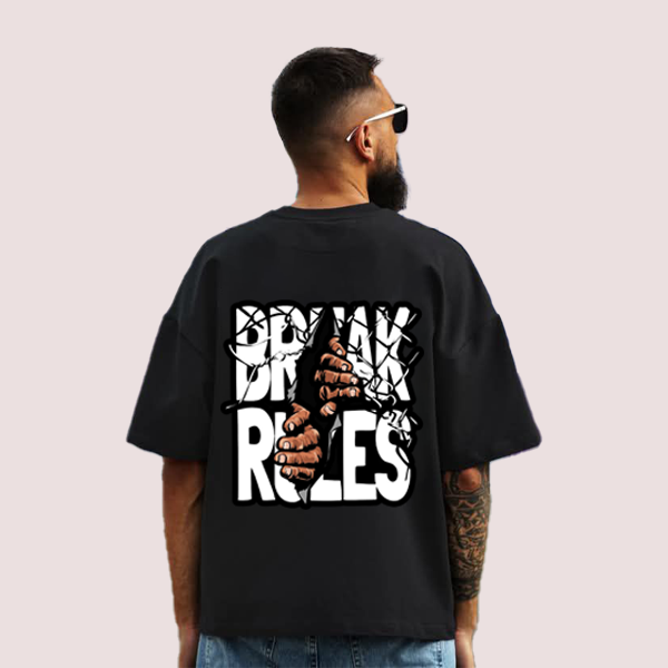 Break Rules Drop-Shoulder T-shirt