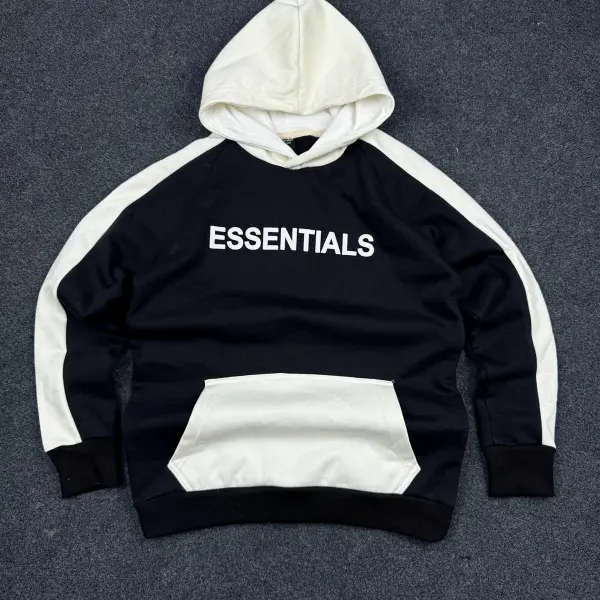 কালার কন্টাস্ট হুডি-