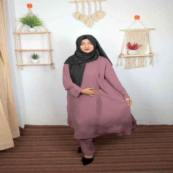 Pintop Co-ord Set(Mauve)