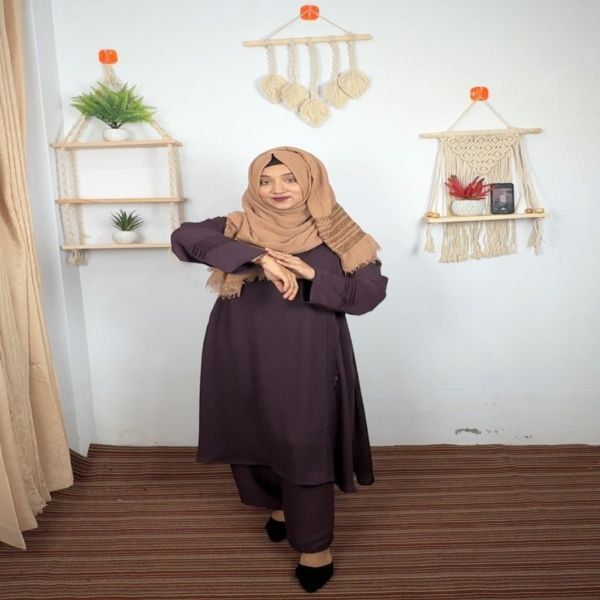 Pintop Co-ord Set(Liver)