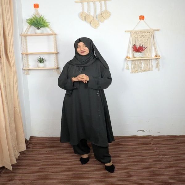 Pintop Co-ord Set(Black)