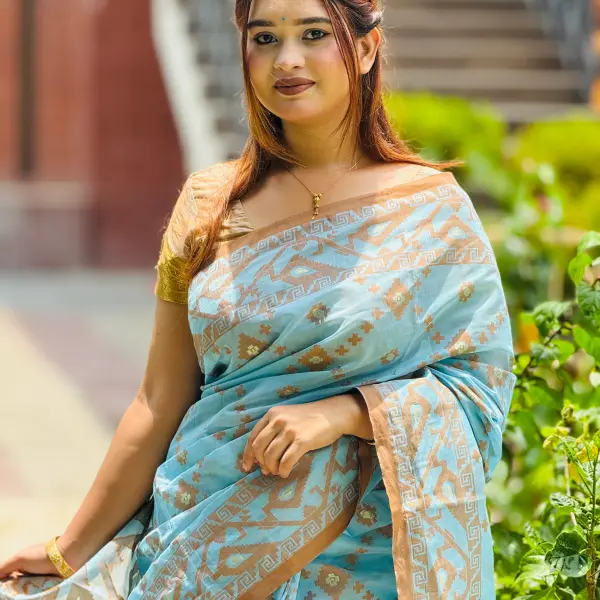 New Tencel Jamdani saree টেনসেল জামদানি শাড়ি