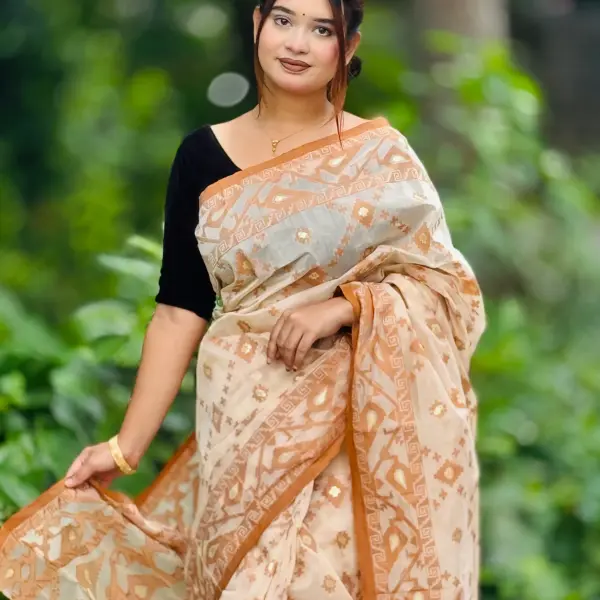 New Tencel Jamdani saree টেনসেল জামদানি শাড়ি
