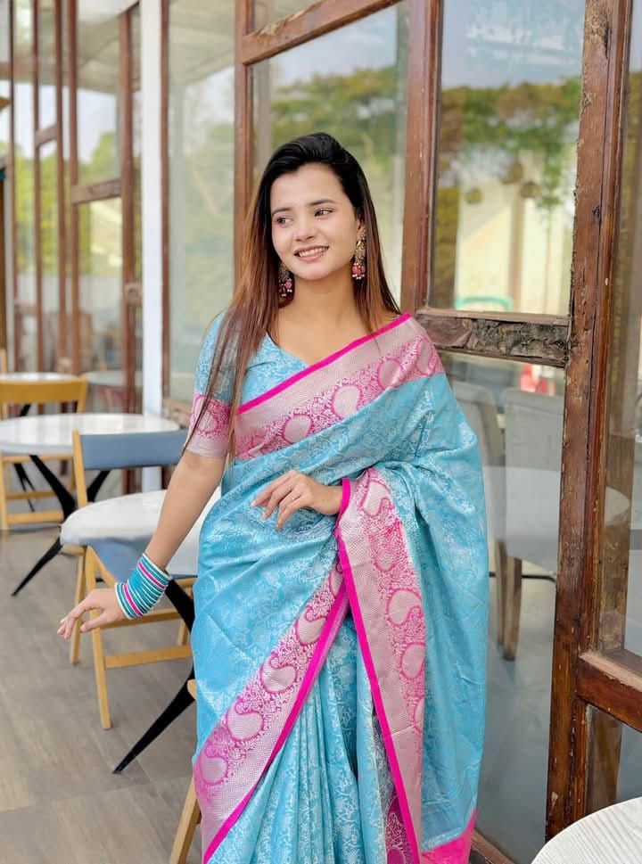 kanji katan saree কাঞ্চি সিল্ক কাতান শাড়ী