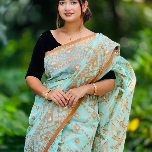New Tencel Jamdani saree টেনসেল জামদানি শাড়ি