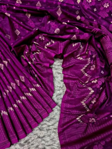 New Tencel Jamdani saree টেনসেল জামদানি শাড়ি