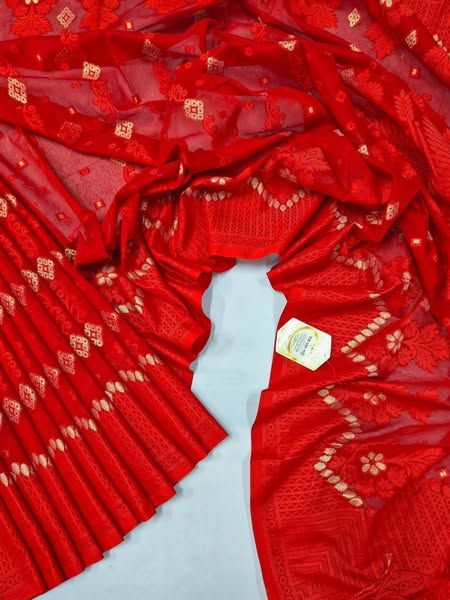 New Tencel Jamdani saree টেনসেল জামদানি শাড়ি