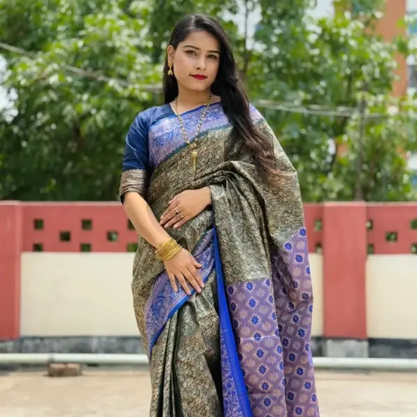 kanji katan saree কাঞ্চি সিল্ক কাতান শাড়ী