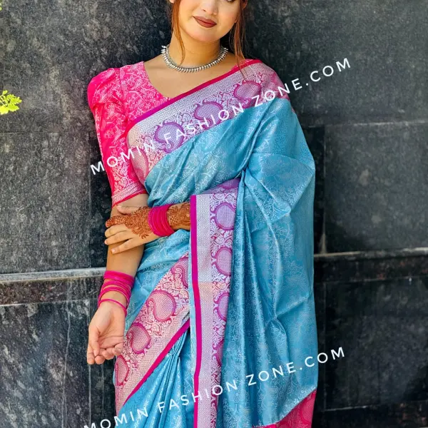 kanji katan saree কাঞ্চি সিল্ক কাতান শাড়ী
