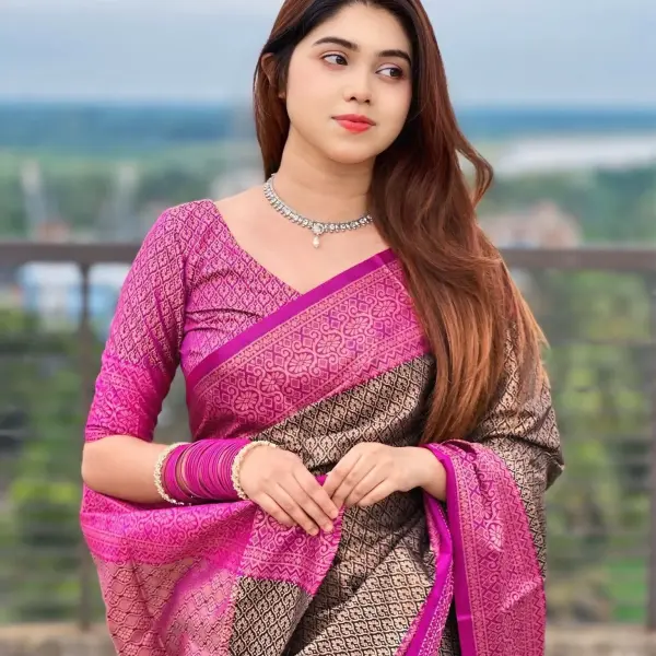 kanji katan saree কাঞ্চি সিল্ক কাতান শাড়ী