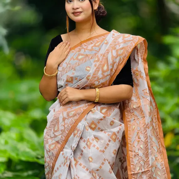 New Tencel Jamdani saree টেনসেল জামদানি শাড়ি