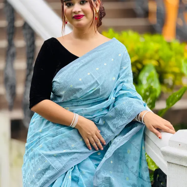New Tencel Jamdani saree টেনসেল জামদানি শাড়ি