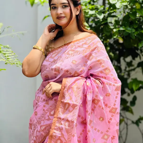 New Tencel Jamdani saree টেনসেল জামদানি শাড়ি