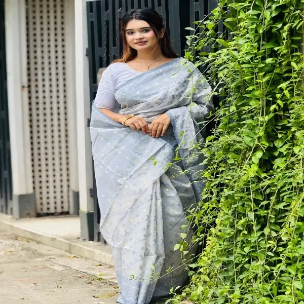 New Tencel Jamdani Saree টেনসেল জামদানি শাড়ি